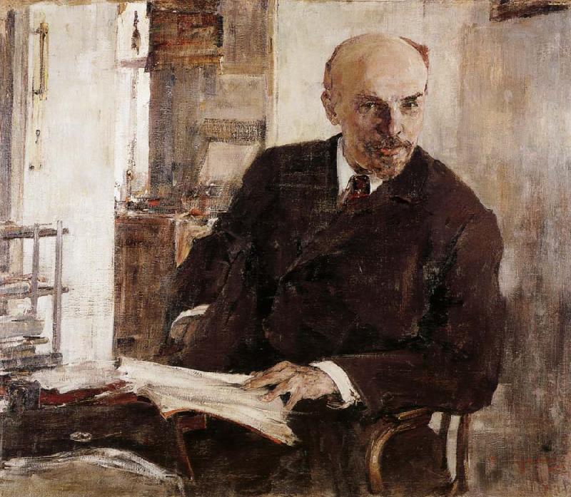Nikolay Fechin Portrait of Lenin oil painting image